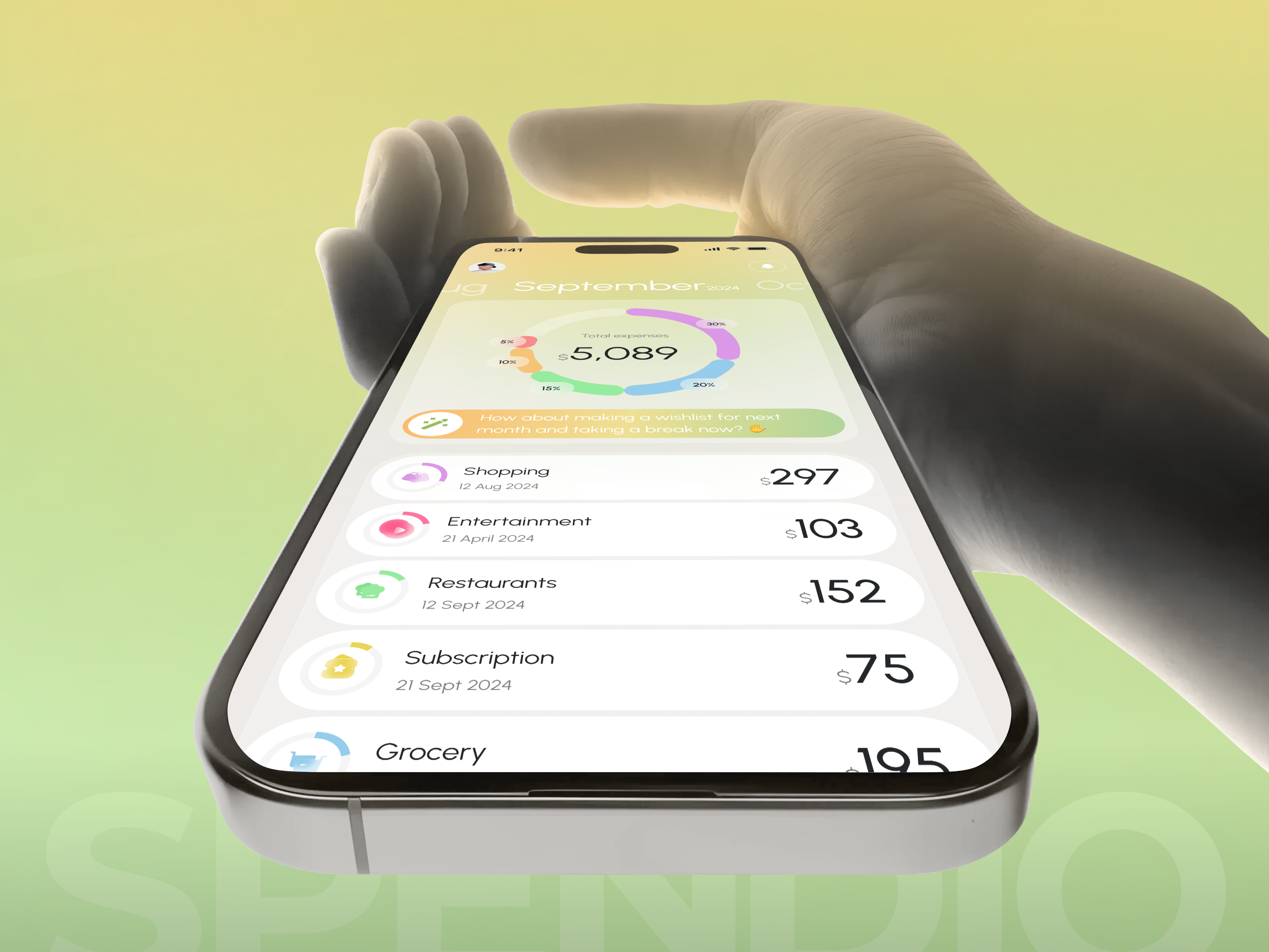 Spendio App UI UX app app building app design app landing page app ui app uiux awe ios app mobile app mobile application ui ux