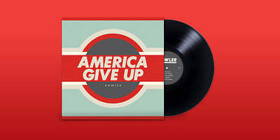 America Give Up album art america give up howler minneapolis music packaging record rough trade rough trade records vinyl