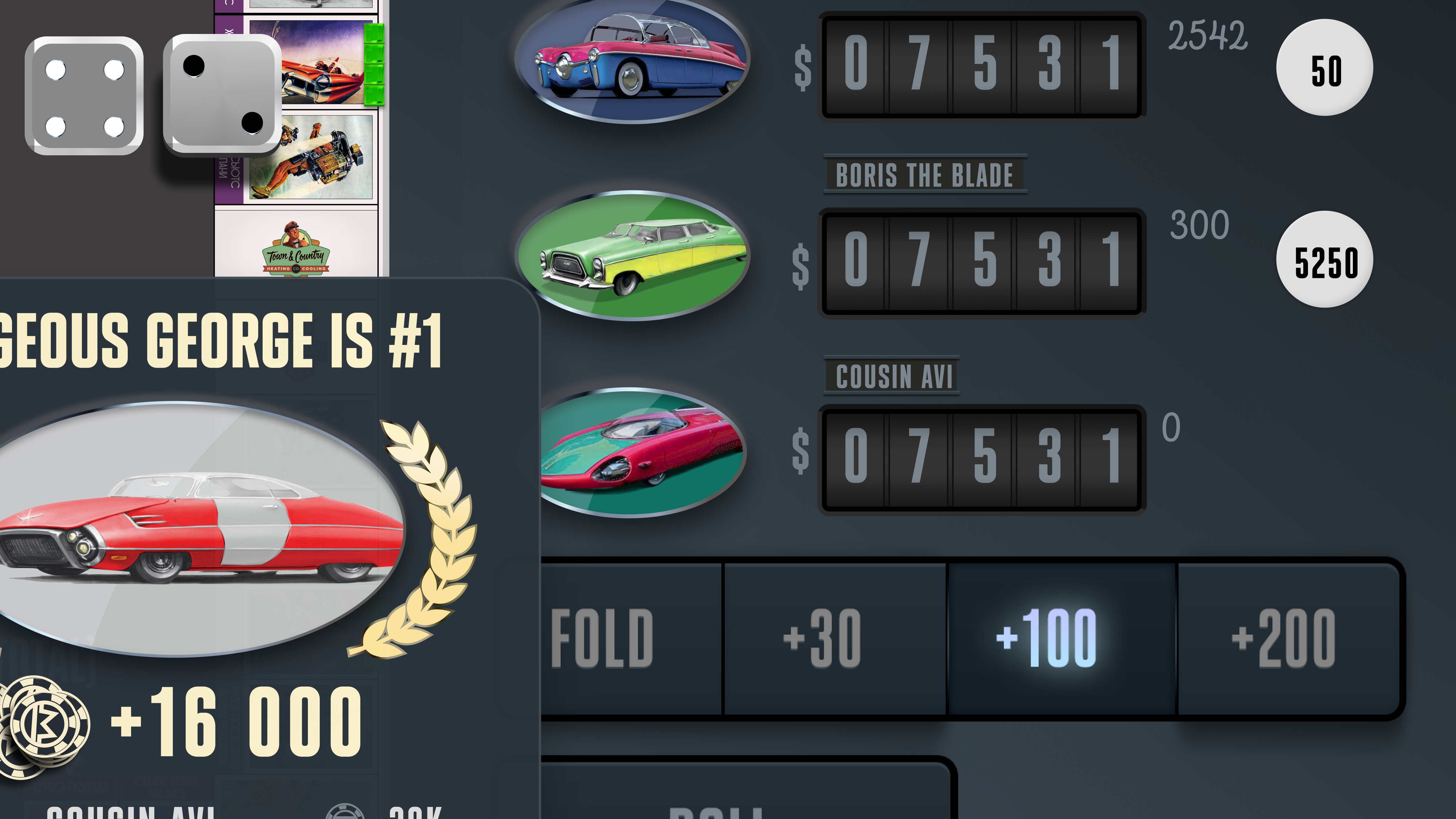 Digital Board Game App app design design game ui