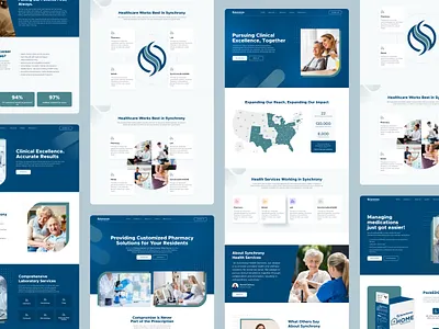 Synchronyhs Website || Case Study 2023 best designer case study health website homepage designer landing page live website medical website popular designer popular website top web designer ui designer uiux designer web web design web designer web ui website website design website designer website redesign
