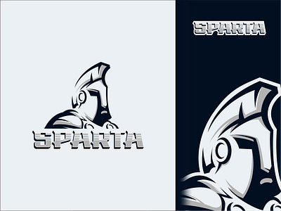 SPARTA brand branding design graphic design illustration logo strong typography ui ux vector