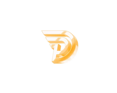 DP Gold Brand 3d animation branding gold luxury metal spline