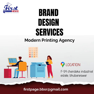 Affordable offset printing near me | First Page branding design graphic design motion graphics