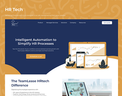 Teamlease Website Design design product design ui ux