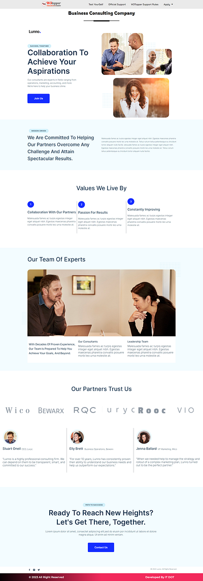 Business Consulting Company by Elementor design elementor illustration web design webdesign website wordpress wordpress customization wordpress theme wordpress web design