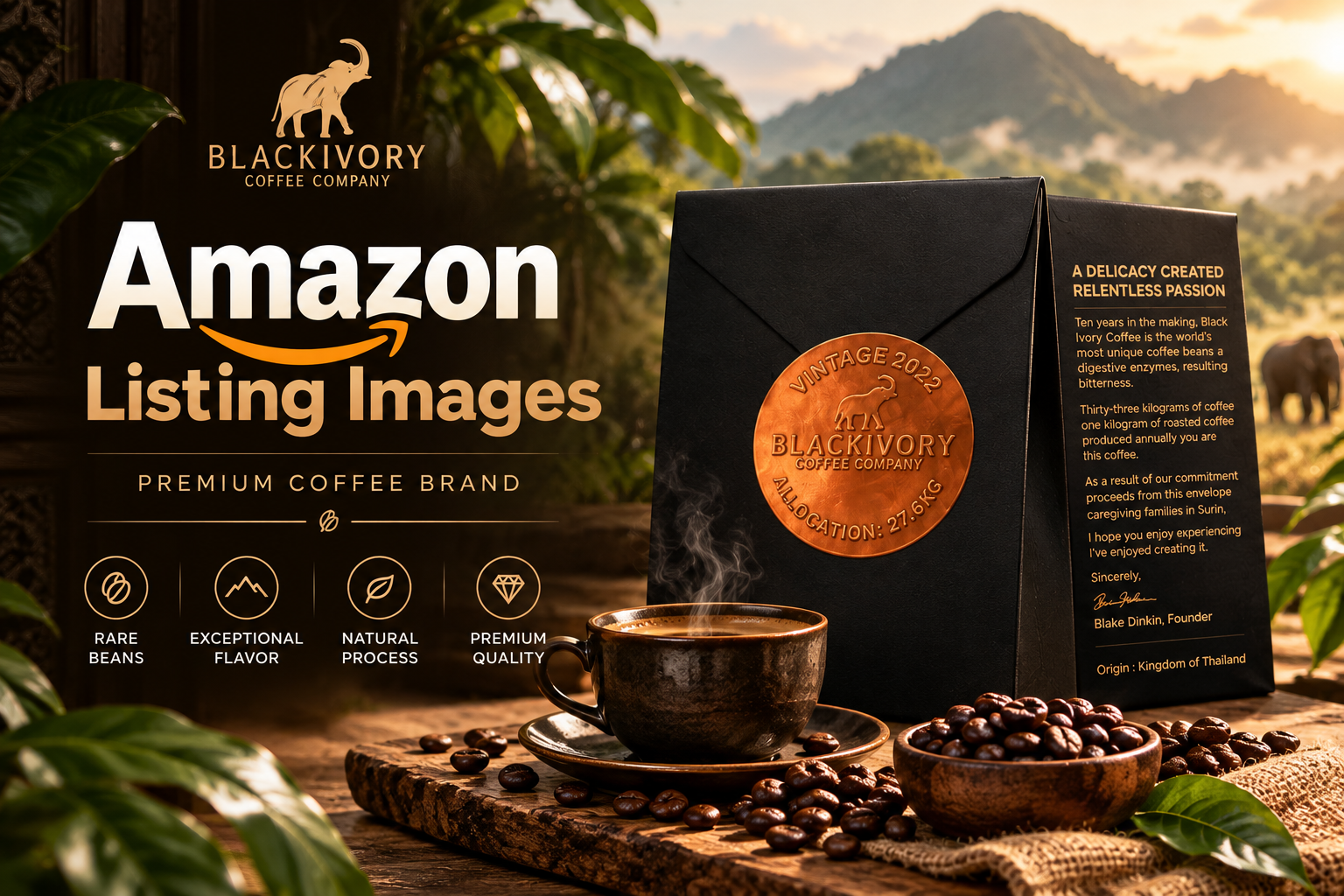 Amazon Listing Images: Coffee amazon amazon listing amazon listing images amazon product amazon product images branding graphic design