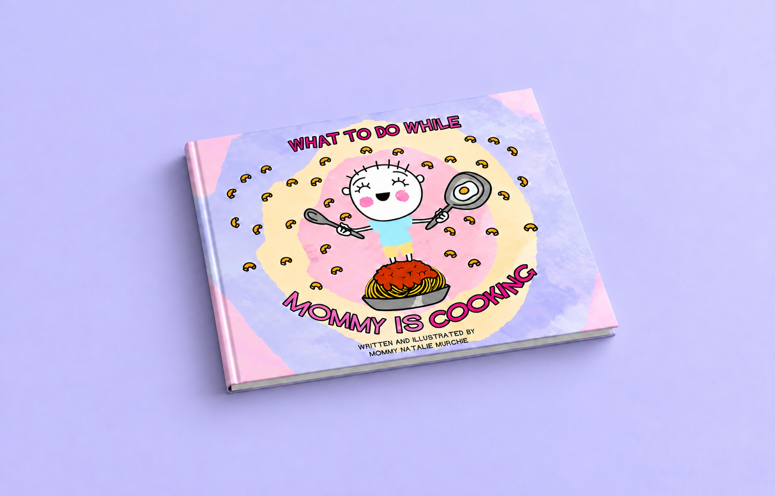 What to Do While Mommy Is Cooking | Children’s Book Illustration character design cover design ebook illustration visual identity