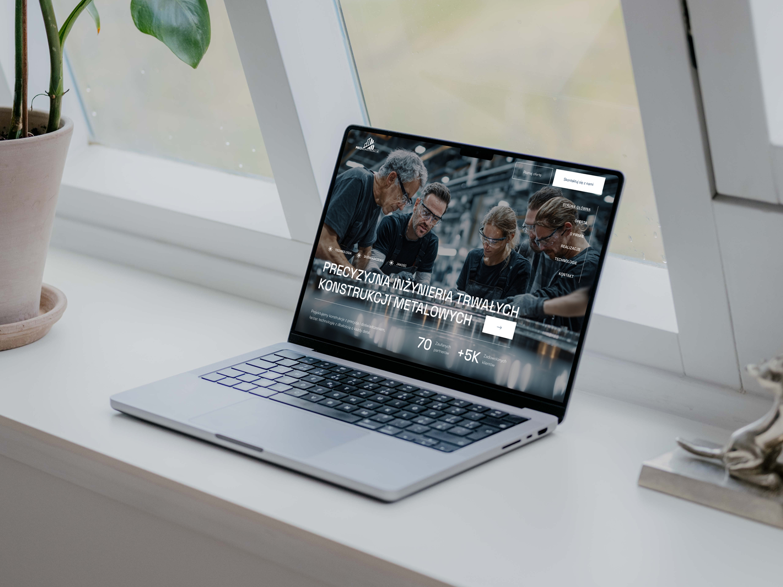 MKO Konstrukcje | Steel Construction Website constructions figma ui ux webdesign website
