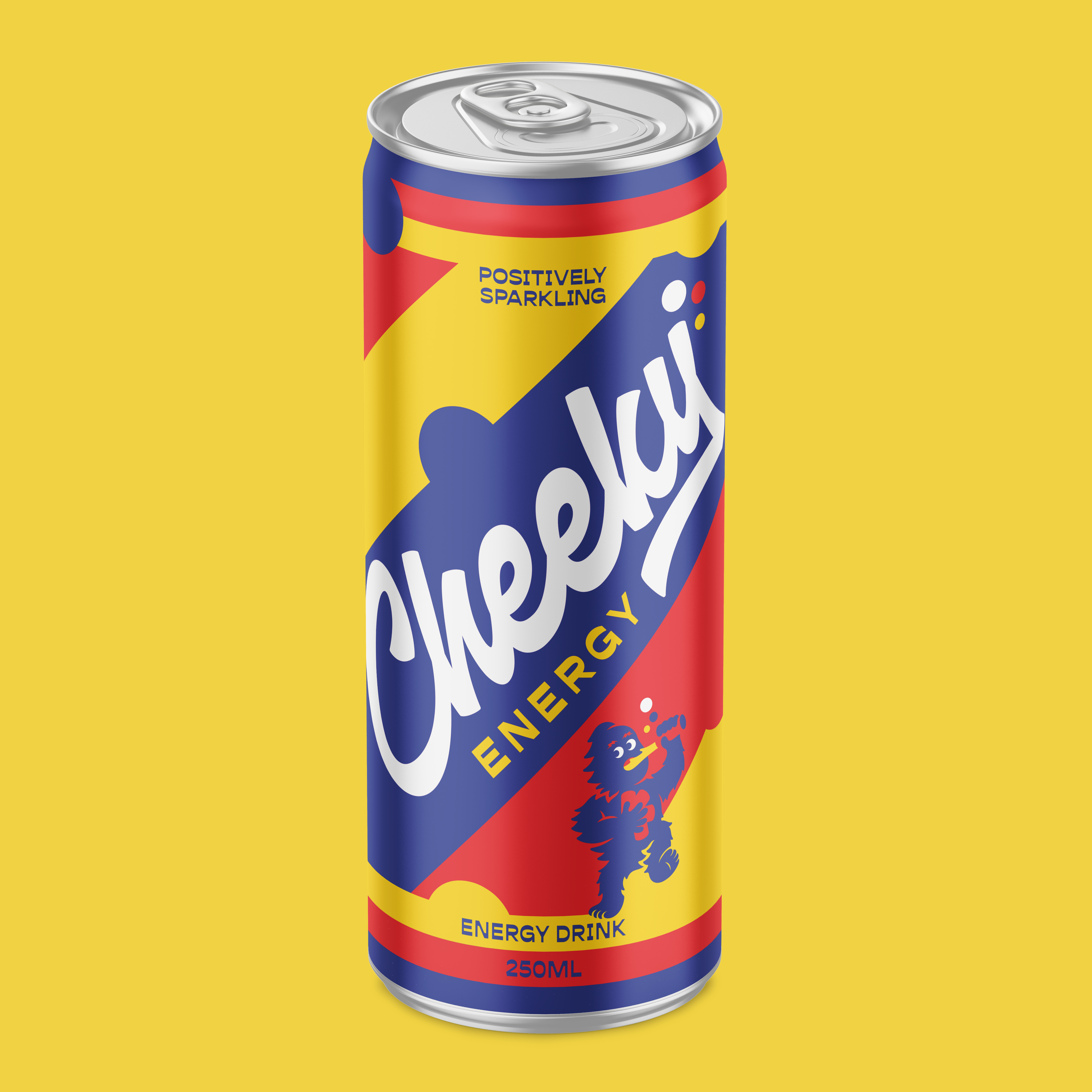 Cheeky Energy branding design illustration lettering logo typemark