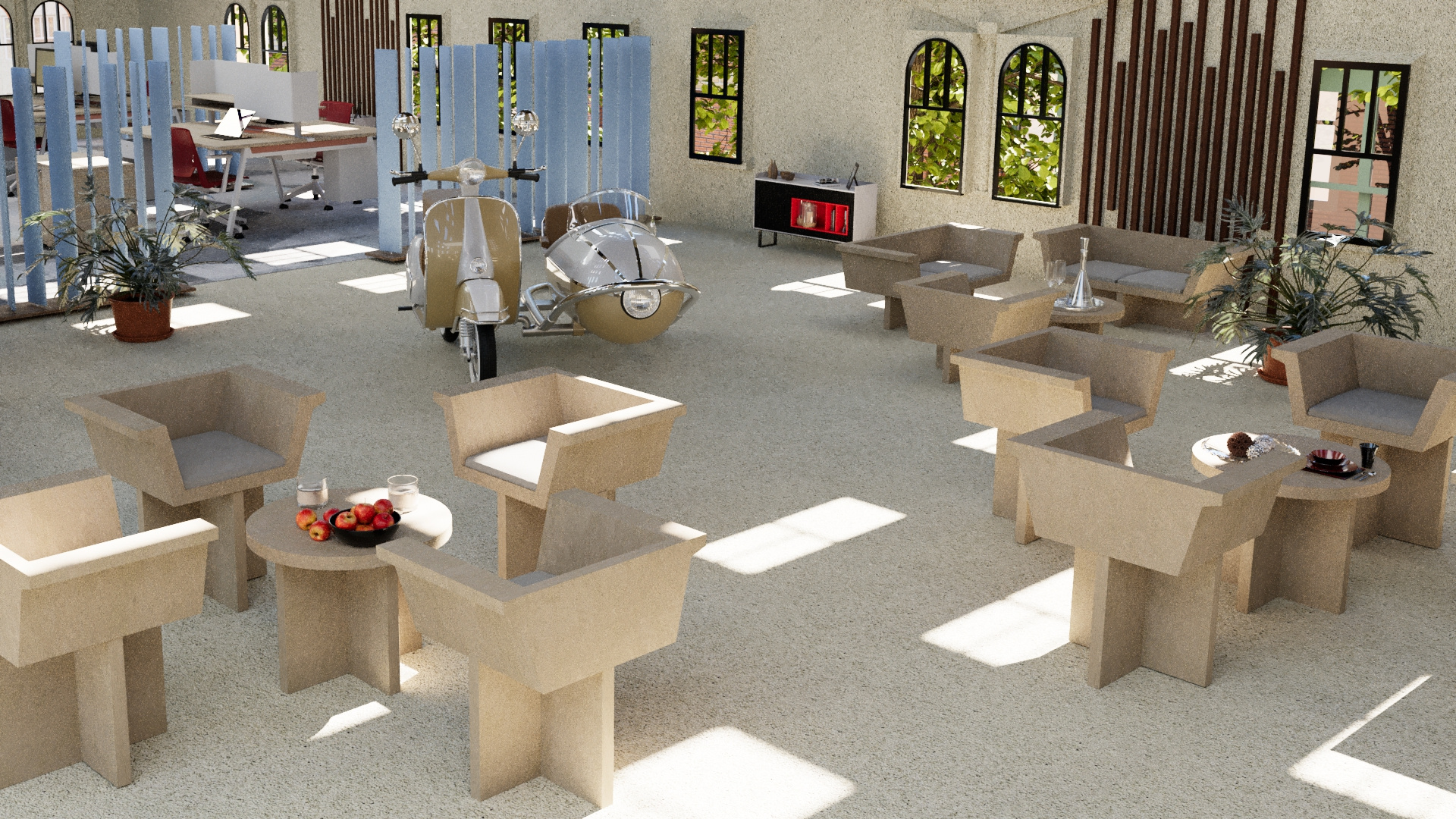 Interiordesign, 3D Visualisierung 2