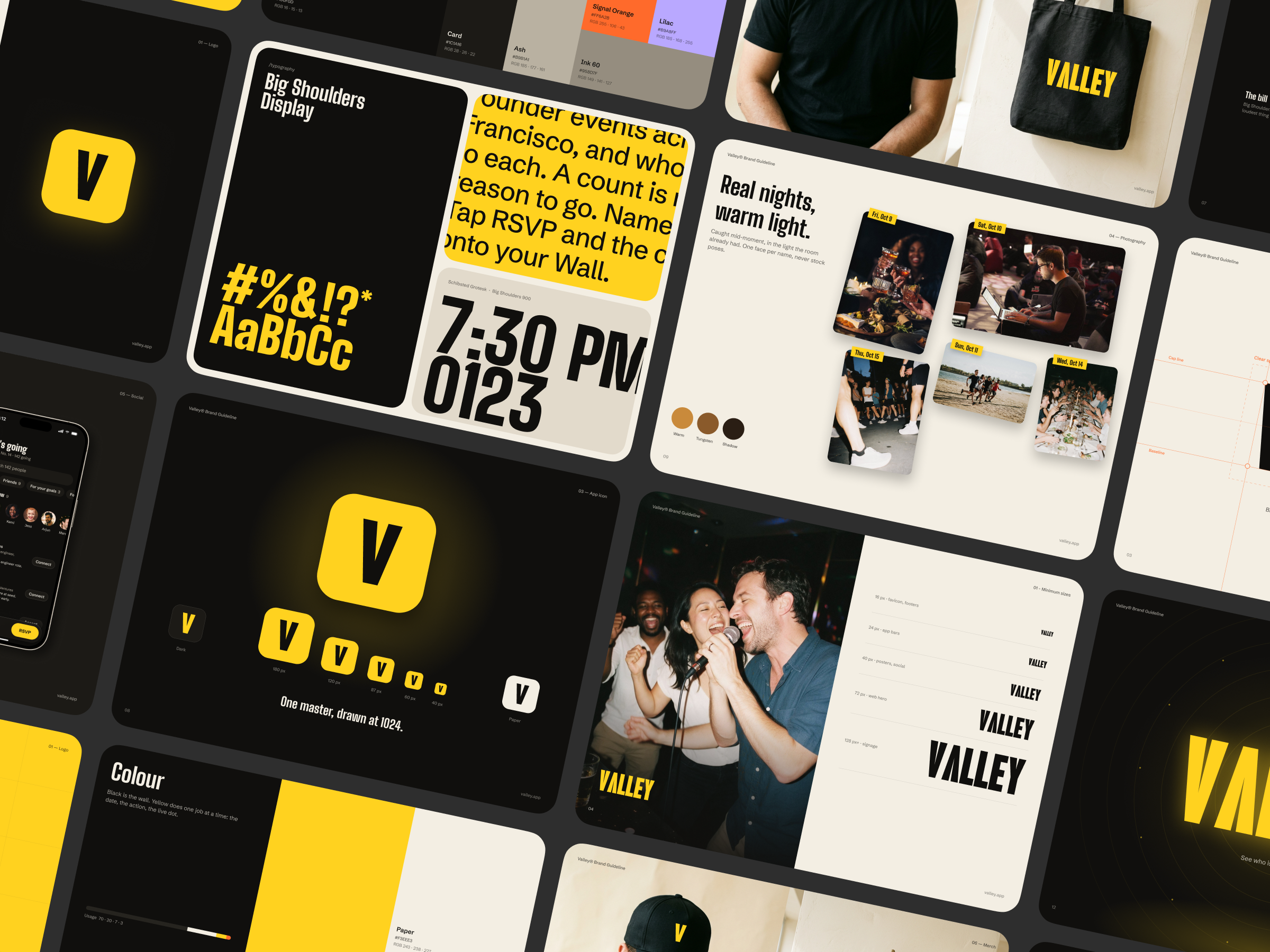 Founder Events Brand Identity System