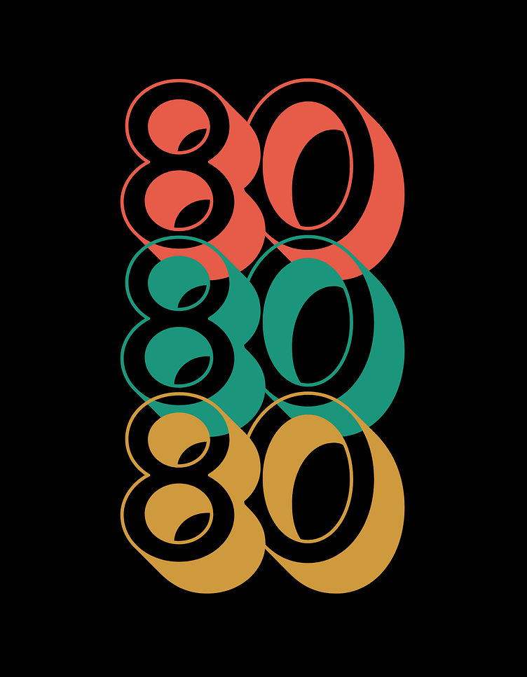 80's By Mirna Zakhary On Dribbble