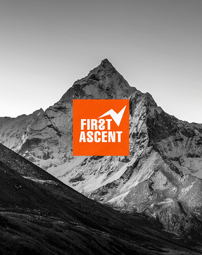 The First Ascent - Brand Identity 3d animation behance branding design dribbble graphic design identity illustration inspiration instagram logo logodesign minimalist modern motion graphics typography ux vector