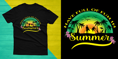 SUMMER T-SHIRT DESIGN advance t shirt design custom design design summer design t shirt t shirt design typography