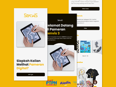 Senvis - Portfolio UI Mobile app branding design dribbble logo mobile pameran portfolio senvis ui welovedesign