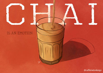 Chai Love design graphic design illustration typography
