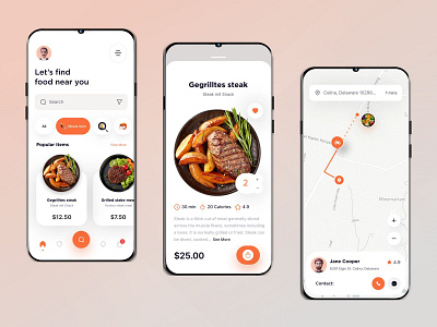 Food Delivery App Design | A Deliciously Designed App Design app design graphic design ui ux