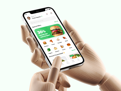 The new branding delivery app called Omnifood Delivery App branding clean collaboration communication data analysis delivery design guidelines food food delivery illustration mobile modern omnifood problem solving process prototyping ui ux ux research wireframing