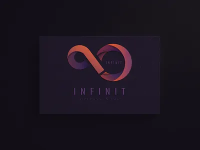 Logo Design Infinit Brand branding design graphic design logo typography