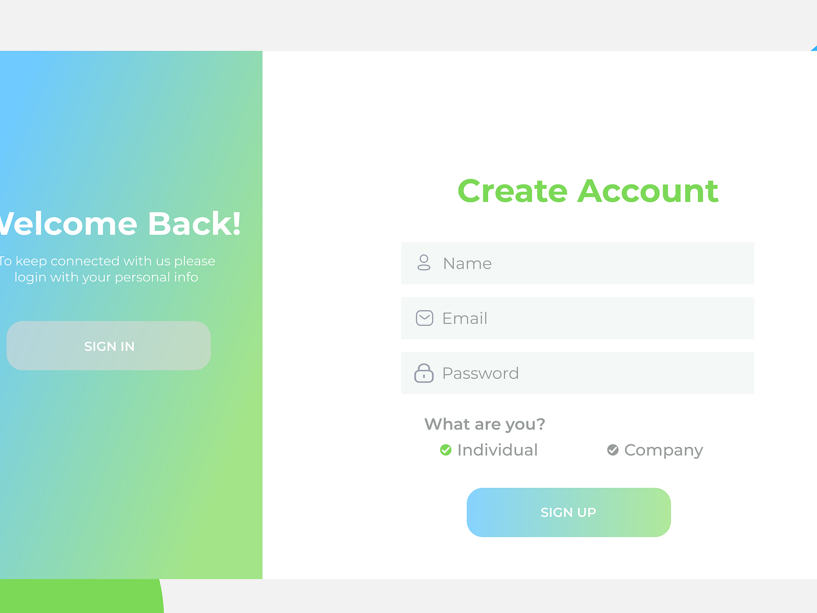 Dashboard Sign up by Uzair Asghar on Dribbble