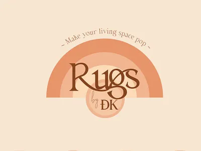 Logo Design for Tufted Rugs Brand branding design graphic design illustration logo