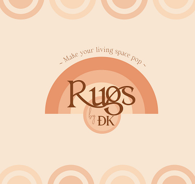 Logo Design for Tufted Rugs Brand branding design graphic design illustration logo
