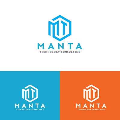 MANTA Logo branding design graphic design illustration logo logo design modern logo design ui vector website