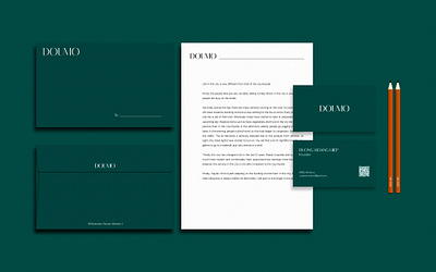 DOUMO's Brand Identity brand design branding graphic design identity