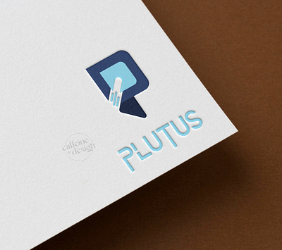 Logo Concept for Plutus company brand identity branding graphic design illustrator logo logo concept logo design p logo