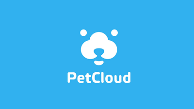 Pet Cloud logo animation 2d animation animation logo logo animation motion graphics