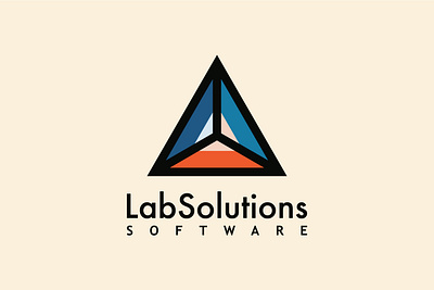 Lab Solutions adobe illustrator business logo clean logo company logo design graphic design lab lab logo logo logo design minimal minimalist minimalist logo modern modern logo prism prism logo simple logo tech tringle logo