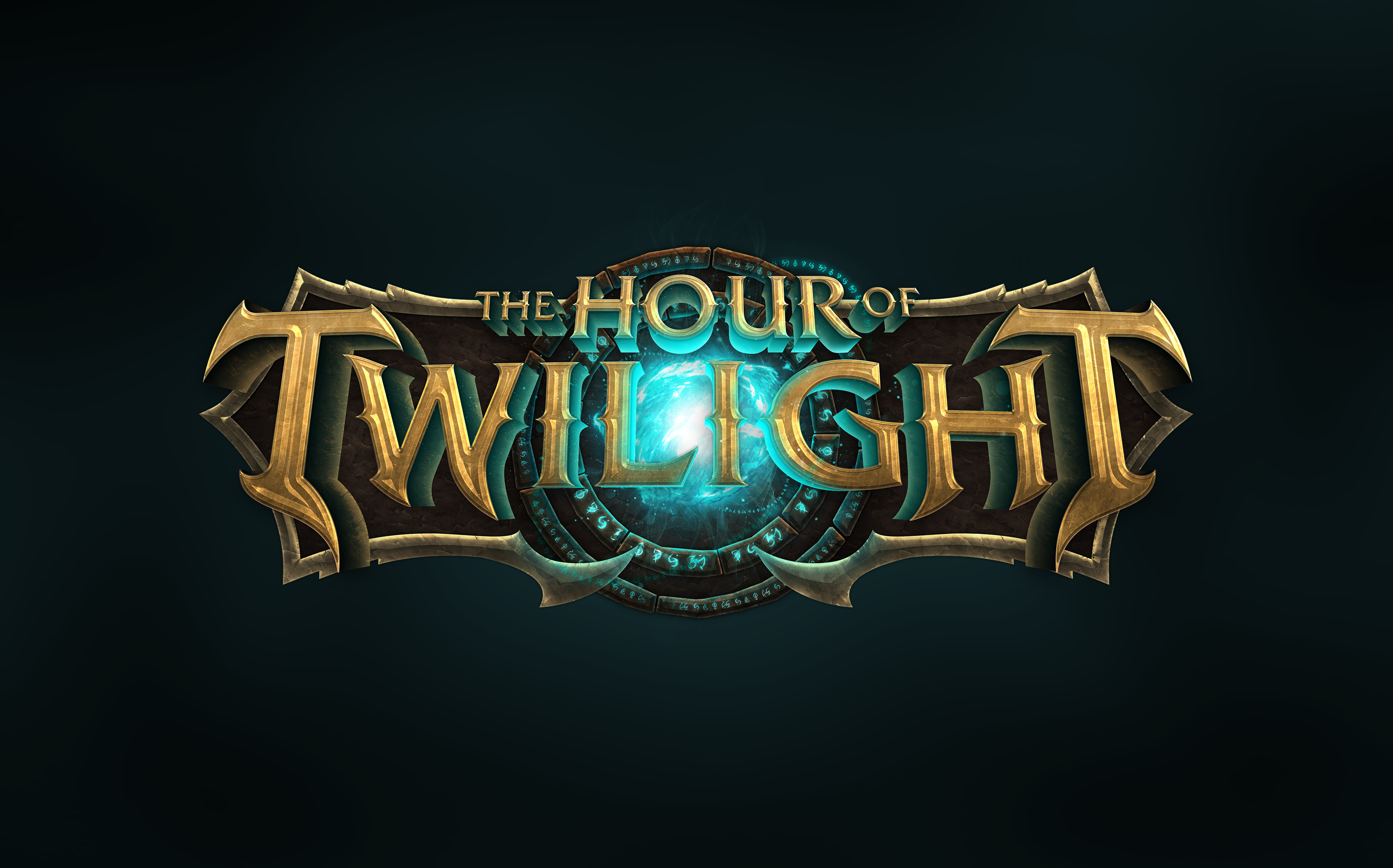 The Hour of Twilight design fantasy game logo graphic design logo rpg title design