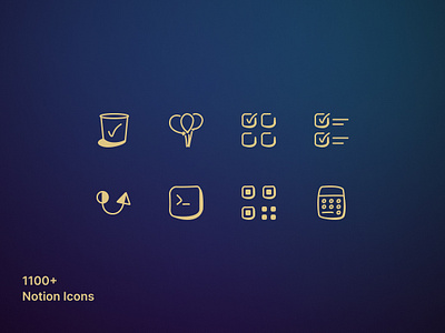 1100+ Notion Icons - Overflow Design app icon figma free freebie icon icon pack icon set iconography icons illustration notion notion icons notion template overflow design ui icon web icon