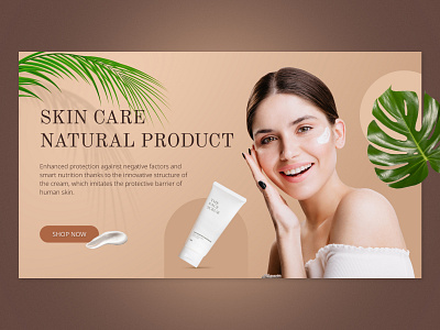 Cosmetics Beauty Products Banner Concept ads advertisement banner beauty concept creative design figma graphic design photoshop poster skincare smm social media social media design
