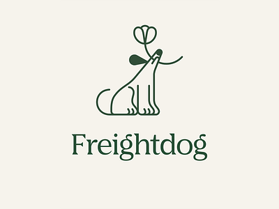 Flower lover branding characterdesign design dog dogillustration flower icondesign illustration