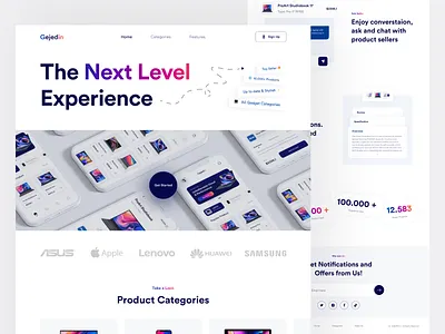 Gejedin - Saas Landing Page feature saas website feature website gadget marketplace ui design gadget saas landing page gadget store design marketplace app marketplace app design marketplace saas marketplace saas design marketplace saas landing page marketplace saas website product saas website saas landing page saas product design saas product landing page saas ui design saas website saas website design saas website ui website ui design