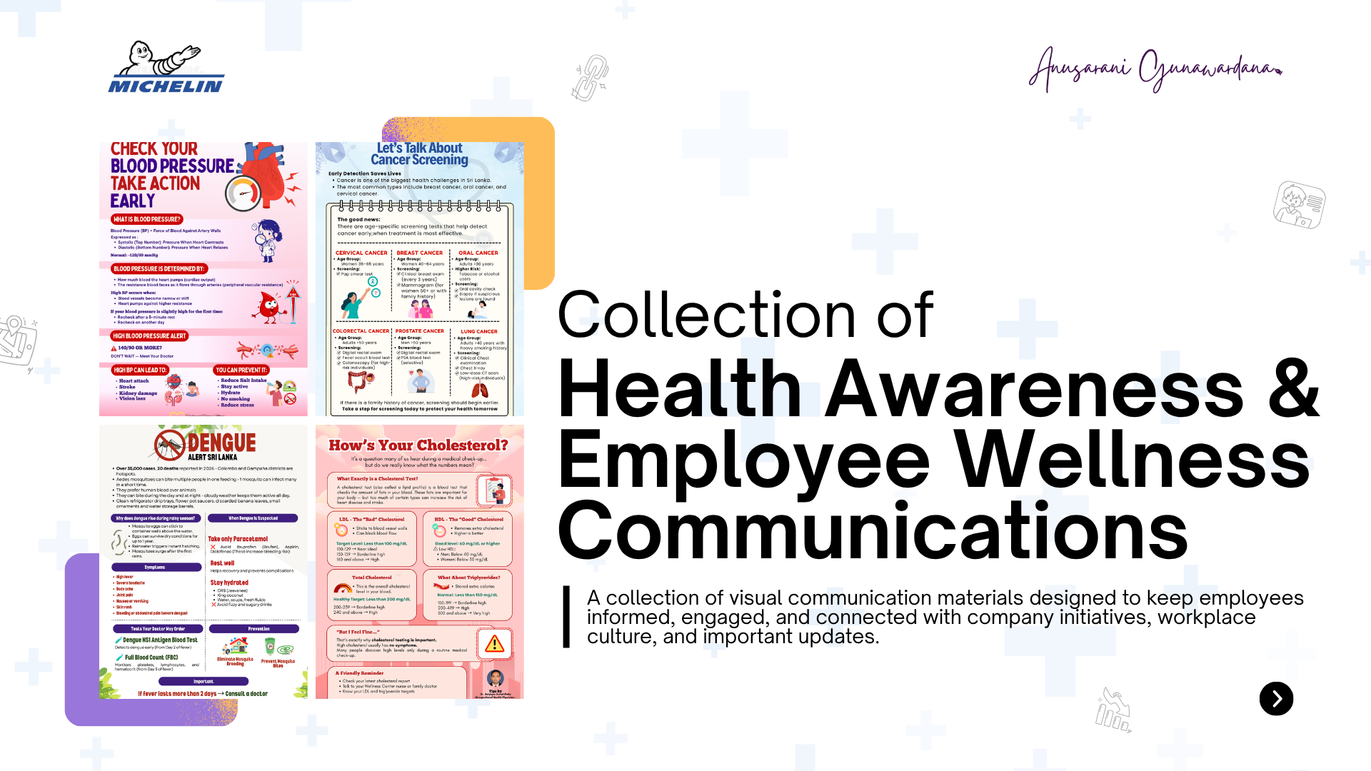 Corporate Wellness Awareness Campaign cooperate graphic design health awareness poster designs