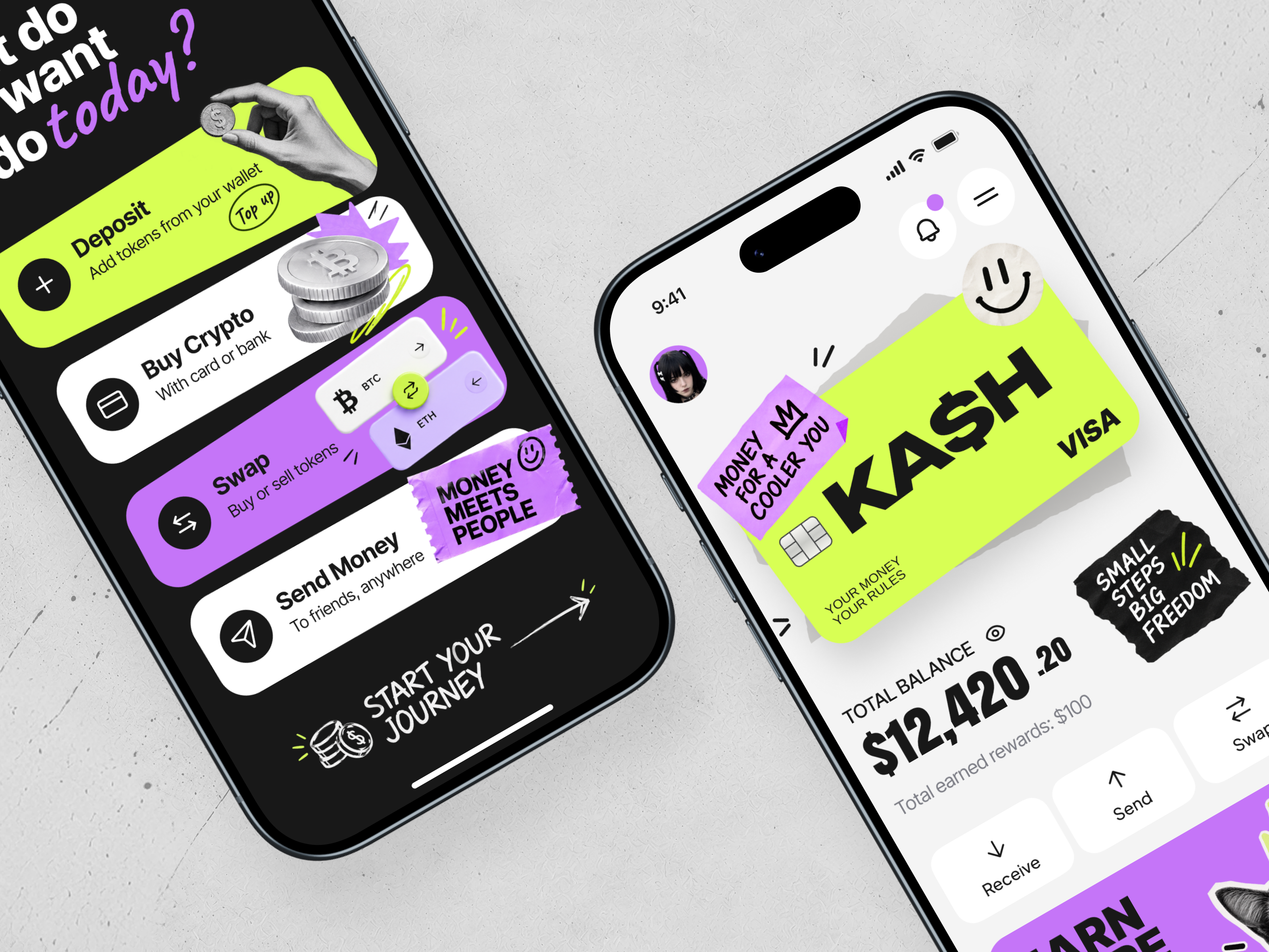 Bank App - Account Balance Overview by Ronas IT | UI/UX Team on Dribbble
