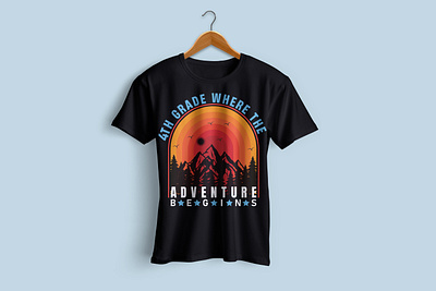 Adventure T-shirt Design adventure adventure t shirt design adventures t shirt design car countryside mountain destroye dirty enviroment vector illustration jeep outdoor t shirt sport summit vintage