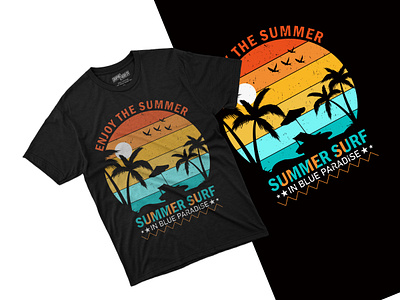 SUMMER T-SHIRT DESIGN design shirts t shirt t shirt designs typography typography t shirt design vector vector t shirt design
