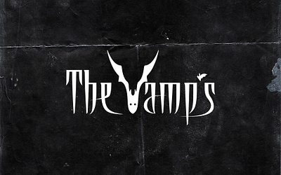 The Vamp's branding design graphic design illustration logo typography