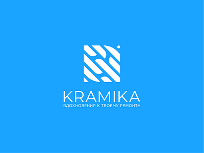 Logo Kramika bathroom brand ceramics construction design graphic design identity logo logotype vector