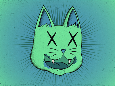 GLUTTONY 7deadlysins cartoon cat character characterdesign design digitalart digitalillustration gluttony graphic design illustration illustrator sins vectorart