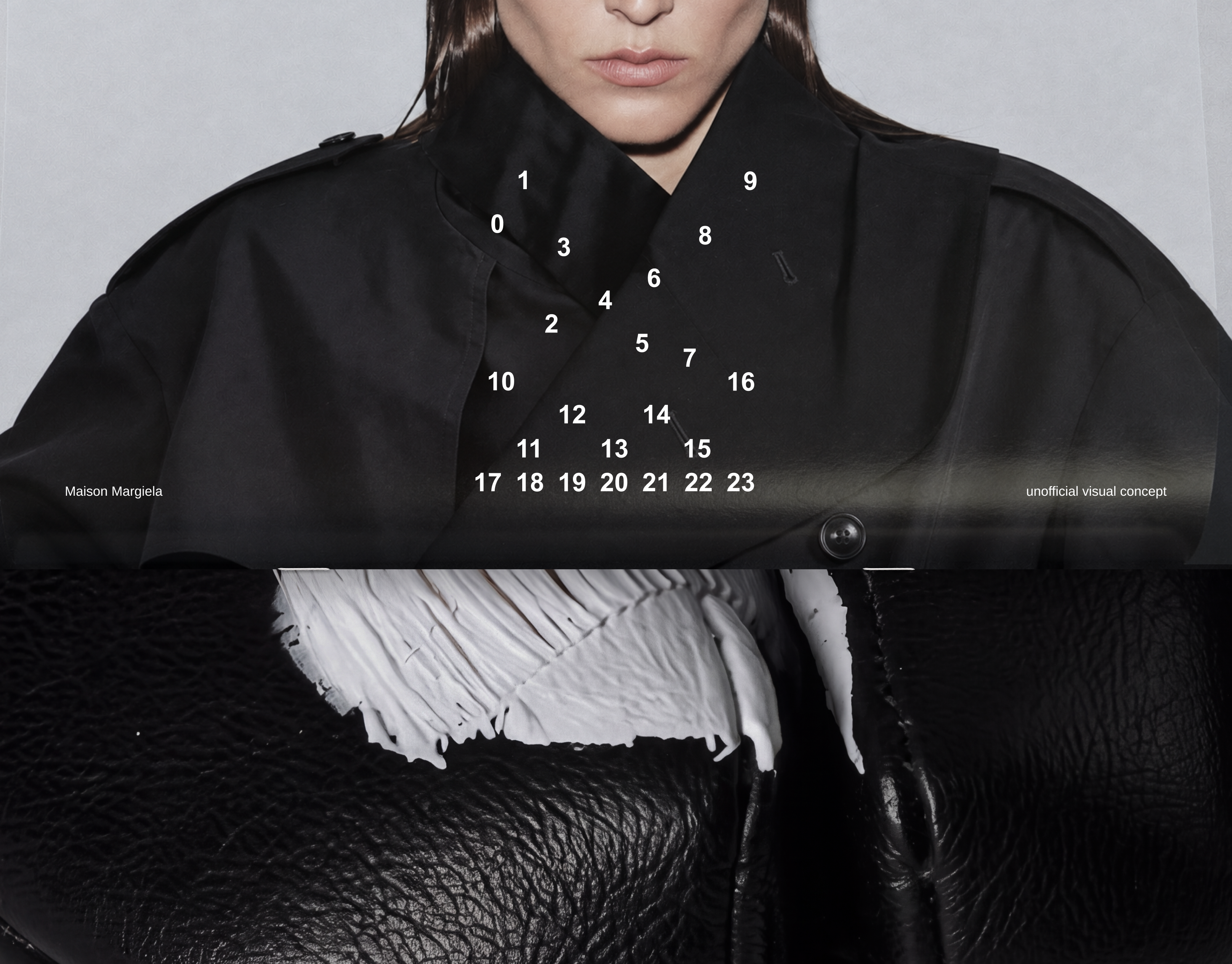 Maison Margiela — unofficial visual concept art direction design digital collage fashion graphic design image making maison margiela social media design