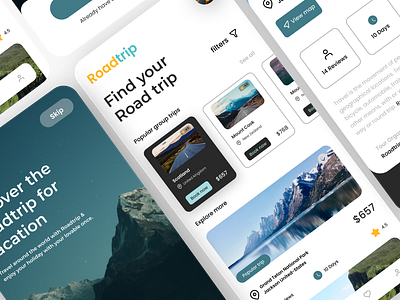 TRAVEL APP DESIGN 3d branding designhub designworld dribbble graphic design logo motion graphics socialmedia ui uiux webdesign webhub world