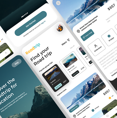 TRAVEL APP DESIGN 3d branding designhub designworld dribbble graphic design logo motion graphics socialmedia ui uiux webdesign webhub world