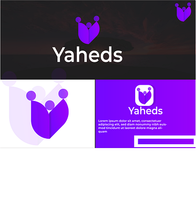 Yaheds Graiden Letter-Logo Design (Available for sale) 3d app branding design graphic design illustration logo motion graphics ui vector yaheds yaheds logo