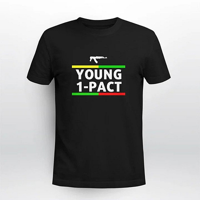 Young 1 pact t shirt 3d branding graphic design young 1 pact hoodie