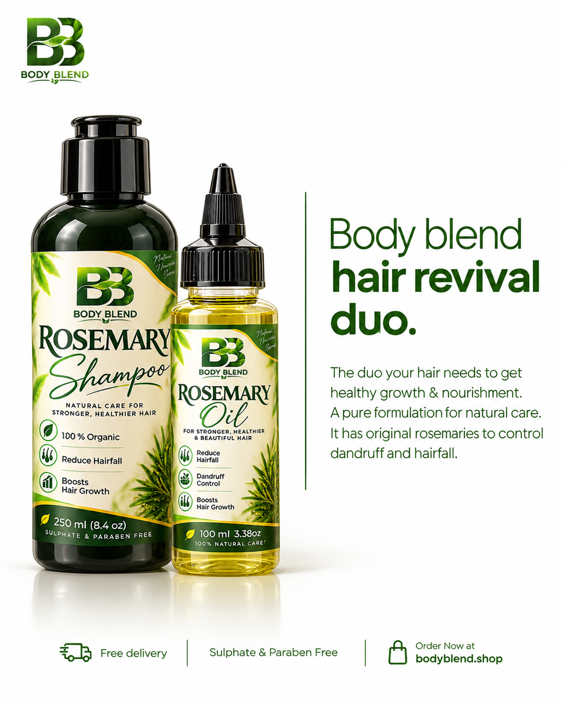Different approaches for the same poster. body blend branding designs different designs appraoches digital marketing duo graphic design hair hair care maximalism minimalism oil posters shampoo ui