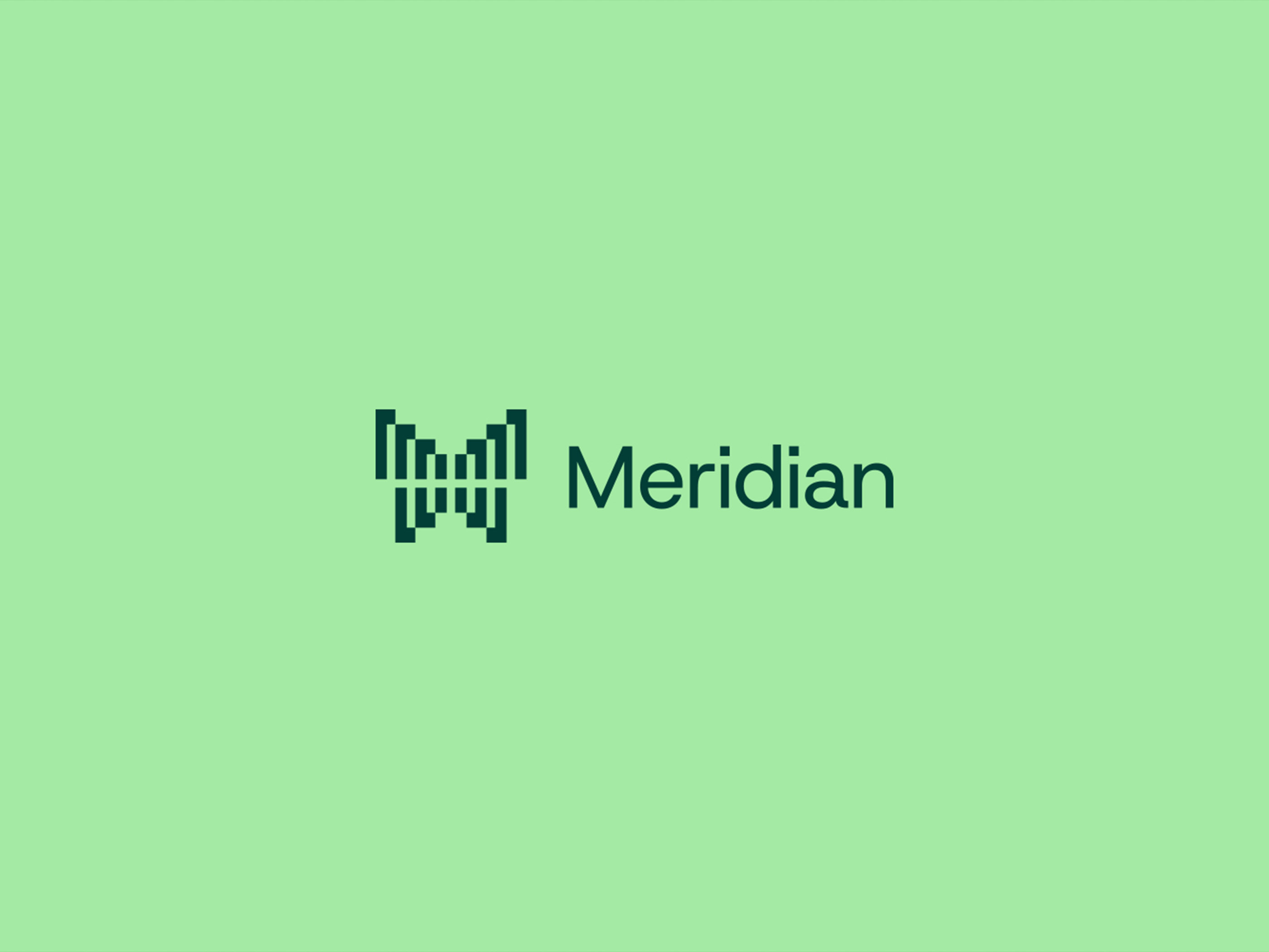 Meridian Logo Design abstract animal brand branding butterfly design education graphic design grow logo logo design tech technology
